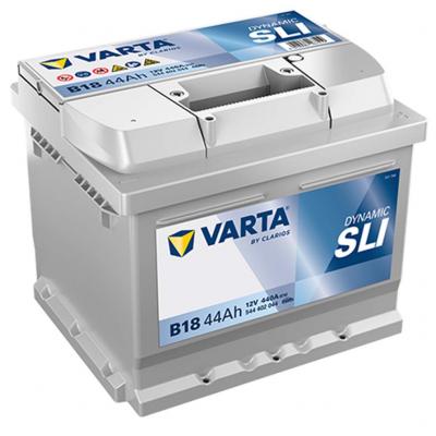 Varta Dynamic SLI B18  akkumultor, 12V 44Ah 440A J+ EU, alacsony