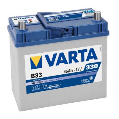 Varta Blue Dynamic B33 5451570333132 akkumultor, 12V 45Ah 330A B+ Japn vko...