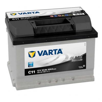 Varta Black Dynamic C11 5534010503122 akkumultor, 12V 53Ah 500A J+ EU, alacsony