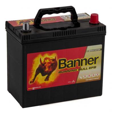 Banner Running Bull  EFB 55515 012555150101 akkumultor, 12V 55Ah 460A J+, japn BANNER