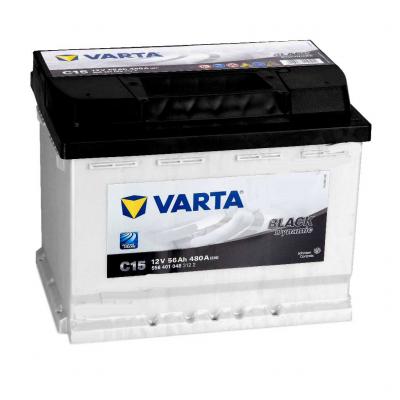 Varta Black Dynamic C15 5564010483122 akkumultor, 12V 56Ah 480A B+ EU, magas