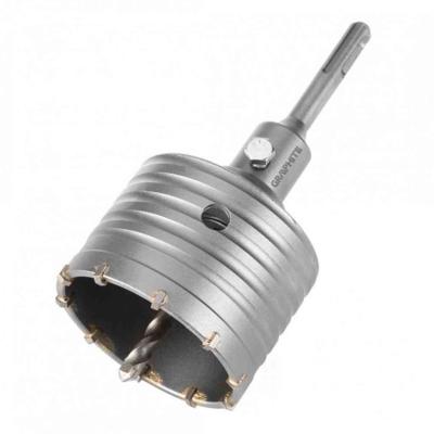 Koronaf�r�, k�rkiv�g�, 80 mm, SDS plus sz�rral �s k�zpontf�r�val GRAPHITE