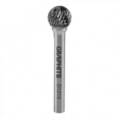 Kem�nyf�m mar�fej, D, g�mb, 12x10mm, sz�r m�ret: 6x45mm GRAPHITE