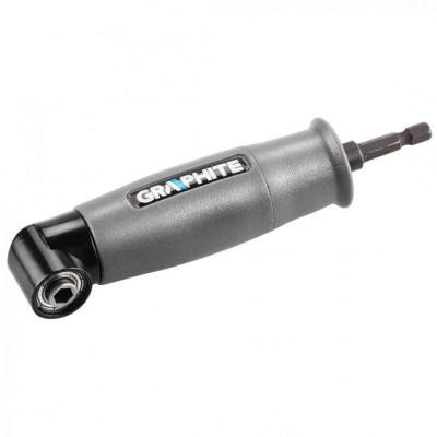 Sarok adapter 90, akkus f�r�khoz, 1/4� (6,35mm) M�gneses befog�, jobb �s bal forg�sir�ny GRAPHITE