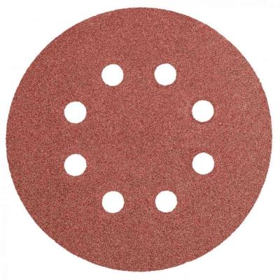 Csiszol�pap�r, t�p�z�ras 125mm, K100, 5db., 8 lyukkal GRAPHITE