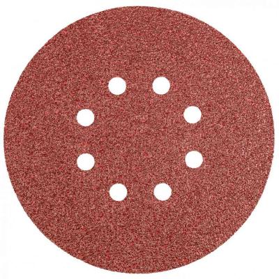 Csiszol�pap�r, t�p�z�ras 150mm, K40, 5db., 8 lyukkal GRAPHITE