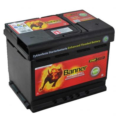 Banner Running Bull EFB start-stop akkumultor, 12V 60Ah 560A J+, EU, magas