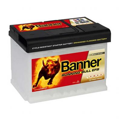 Banner Running Bull EFB 56011 012560110101 akkumultor, 12V 60Ah 560A J+ EU, ...