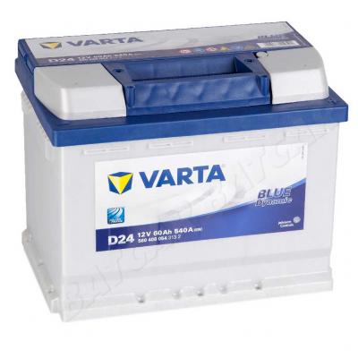 Varta Blue Dynamic D24 5604080543132 akkumultor, 12V 60Ah 540A J+ EU, magas