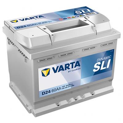 Varta Dynamic SLI D24 akkumultor, 12V 60Ah 540A J+ EU, magas