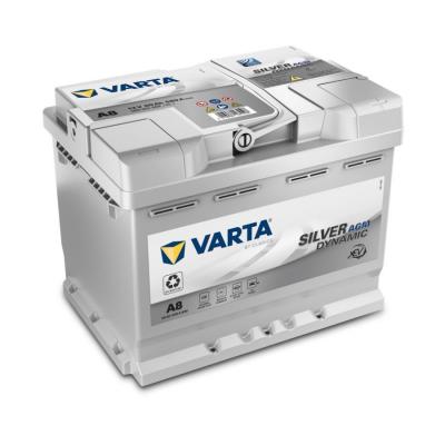 Varta Silver Dynamic AGM A8 560901068J382 akkumultor, 12V 60Ah 680A J+ EU, magas VARTA