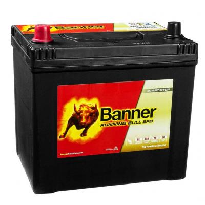 Banner Running Bull EFB 56516 012565160101 akkumultor, 12V 65Ah 550A B+, japn Aut akkumultor, 12V alkatrsz vsrls, rak