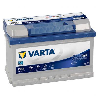 Varta Blue Dynamic EFB D54 565500065D842 akkumultor, 12V 65Ah 650A J+EU, ala...