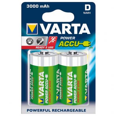 Varta Rechargeable Accu Ready to Use 56720101402 glit tlthet elem, akkumultor, 3000mAh, 2db VARTA