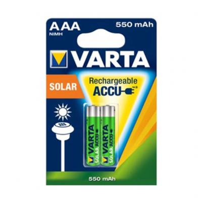Varta AAA 550mAh 2db Solar Accu tlthet elem, akkumultor VARTA