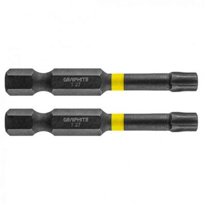 Torzi�s �tvecsavaroz� bit TX27x50mm, 2db. GRAPHITE