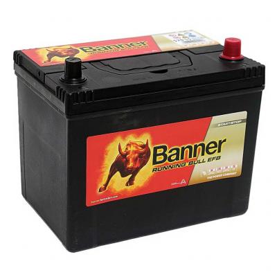 BannerRunning Bull EFB 57015 012570150101 akkumultor, 12V 70Ah 680A J+, japn Aut akkumultor, 12V alkatrsz vsrls, rak