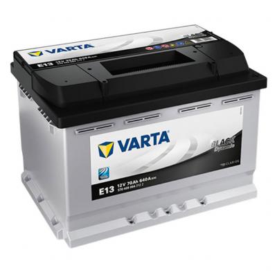 Varta Black Dynamic E13 5704090643122 akkumultor, 12V 70Ah 640A J+ EU, magas