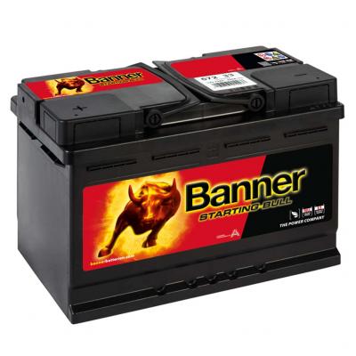 Banner Starting Bull  57233 010572330101 akkumultor, 12V 72Ah 650A B+ EU, magas BANNER