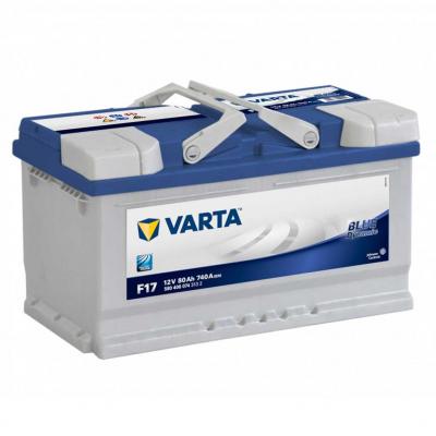 Varta Blue Dynamic F17 akkumultor, 12V 80Ah 740A J+ EU, alacsony