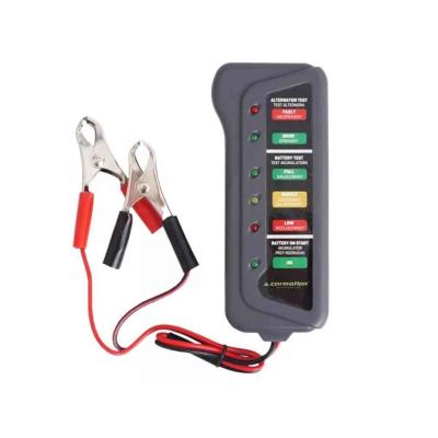 12 V-os akkumul�tor- �s gener�torteszter krokodilcsipeszekkel AUTOLIFE