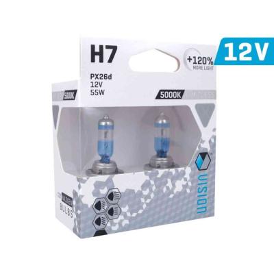 VISION IZZ� HAT�RTALAN FEH�R H7 12V 55W PX26D U E4 + 120%, 2 DB. CM58794 AUTOLIFE