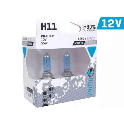 VISION arktikus feh�r izz�k H11 12V 55W PGJ19-2 U E4 +90%, 2 db., 58861 AUTOLIFE