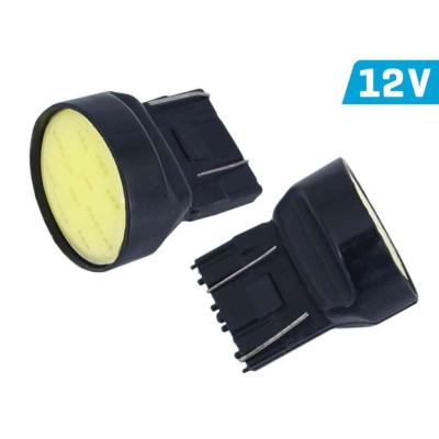 W21/5W(T20q) 12V COB LED - Canbus feh�r sz�nben - p�rban AUTOLIFE