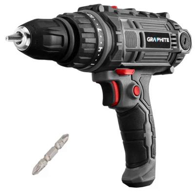 Elektromos f�r�-csavaroz� g�p, 230V/300W, 10mm-es gyorstokm�ny, kofferben GRAPHITE