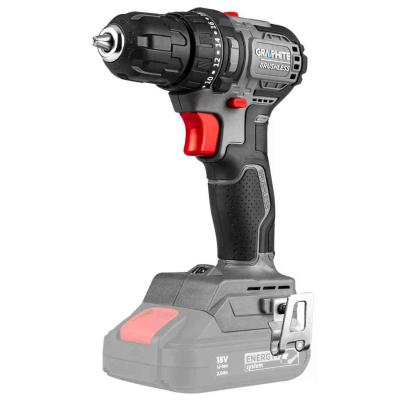 Akkus sz�nkefementes f�r�, csavaroz�, Energy+, 18V, Kompakt m�ret, 10mm-es tokm�ny, akku n�lk�l! GRAPHITE