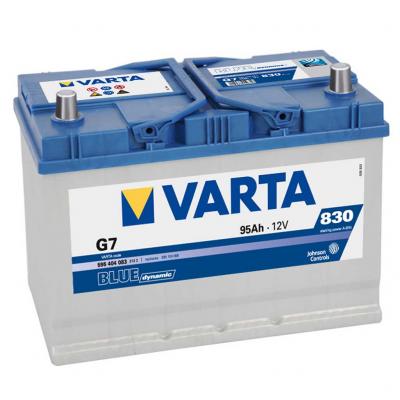 Varta Blue Dynamic G7 akkumultor, 12V 95Ah 830A J+, japn VARTA