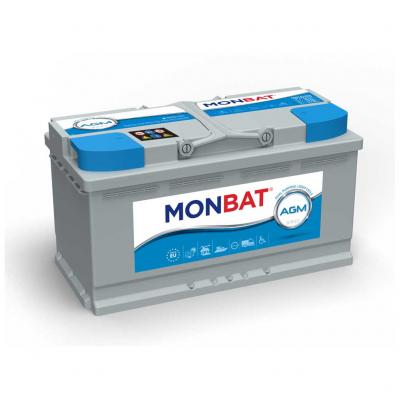 Monbat 595901 Deep Cycle AGM munkaakkumultor, 12V 90Ah EU J+, gondozsmentes...