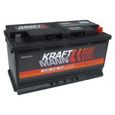 Kraftmann 600360083 akkumultor, 12V 100Ah 830A J+ EU, magas