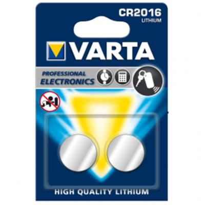 Varta CR2016 BLI 2, fot s kalkultorelem, 2db