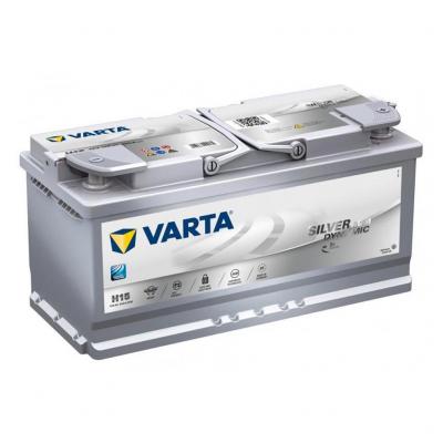 Varta Silver Dynamic AGM H15 akkumultor, 105Ah 950A J+ EU, magas