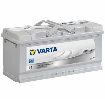 Varta Silver Dynamic I1 akkumultor, 12V 110Ah 920A J+ EU, magas