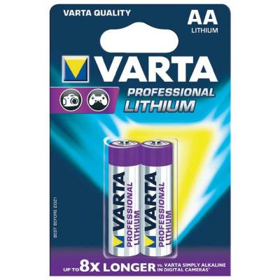 Varta AA 2db Professional lithium ceruza elem VARTA
