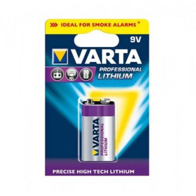 Varta 9V Professional lithium elem