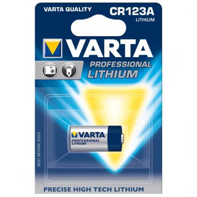 Varta CR123 fot s vakuelem