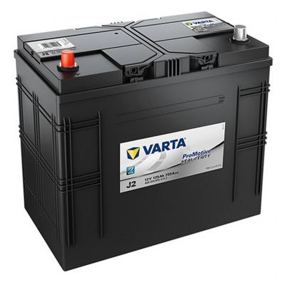 Varta Black Promotive HD J2 teheraut-akkumultor, 12V 125Ah 720A B+ VARTA