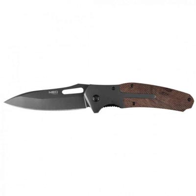 �sszecsukhat� k�s 22 cm, rozsdamentes ac�l, penge: 11cm, fa markolat berak�s NEO TOOLS (NEOTOOLS)