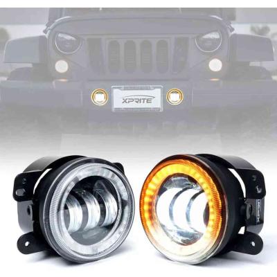 E jellel ell�tott LED-es nappali menetf�ny �s k�dl�mpa szett - 100 mm, 12V, index funkci�val AUTOLIFE