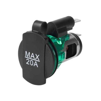Be�p�tett aljzat EURO 12/24V fed�llel, MAX 20A AUTOLIFE