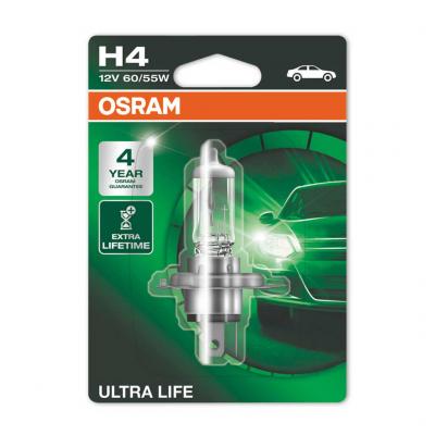 Osram 64193ULT-01B 12V 60/55W H4 P43t-38 Ultra Life f�nysz�r�izz� AMS-OSRAM (AMSOSRAM)