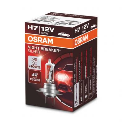 Osram 64210NBS 12V 55W H7 PX26d Night Breaker Silver fnyszrizz
