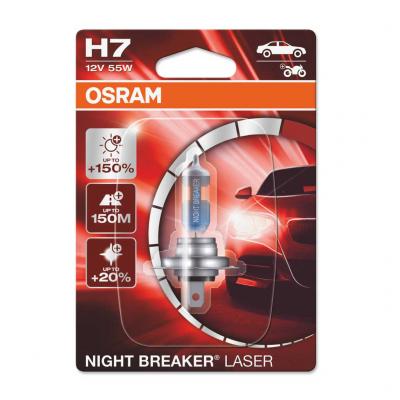 Osram 64210NL-01B 12V 55W H7 PX26d Night Breaker Laser f�nysz�r�izz� AMS-OSRAM (AMSOSRAM)
