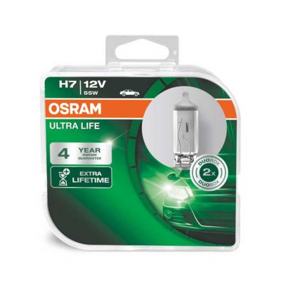 Osram 64210ULT-HCB 12V 55W H7 PX26d Ultra Life f�nysz�r�izz�, Duo Pack