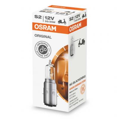 Osram 64327 12V 35/35W S2 BA20d Original f�nysz�r�izz� AMS-OSRAM (AMSOSRAM)