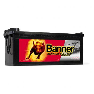 Banner Buffalo Bull SHD Professional 64503 018645030101 teheraut-akkumultor, 12V 145Ah 800A B+ Aut akkumultor, 12V alkatrsz vsrls, rak