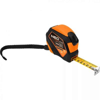 M�r�szalag, 5m/19mm, ac�l, m�gneses, autostop+ r�gz�t� NEO TOOLS (NEOTOOLS)